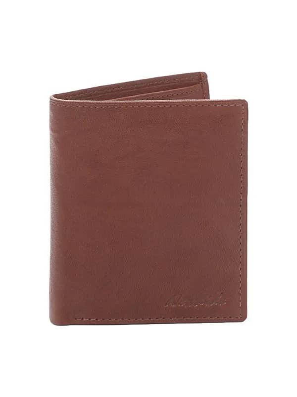 New Hide Men Brown Wallet