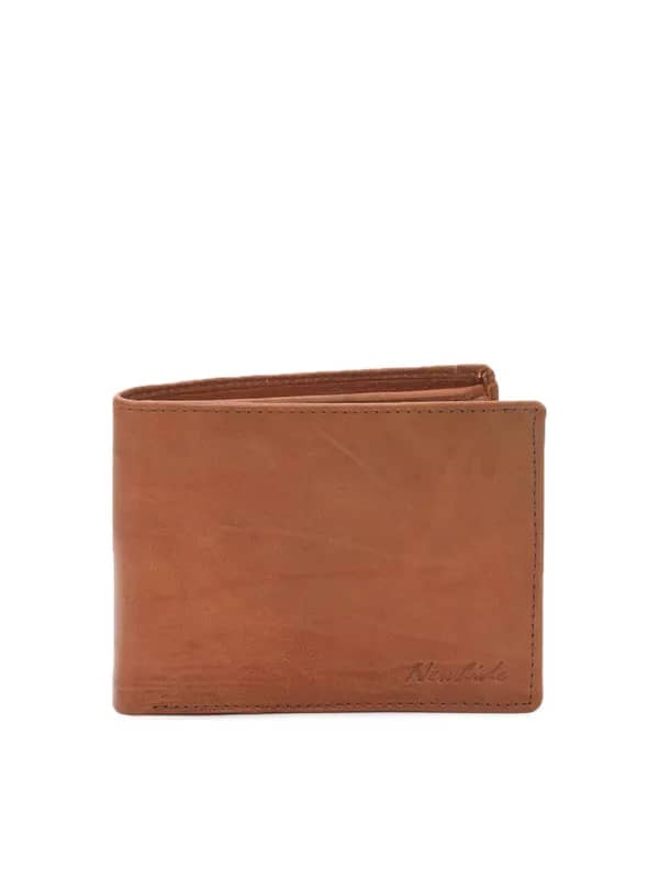 New Hide Men Brown Wallet