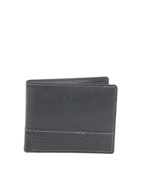New Hide Men Black Wallet