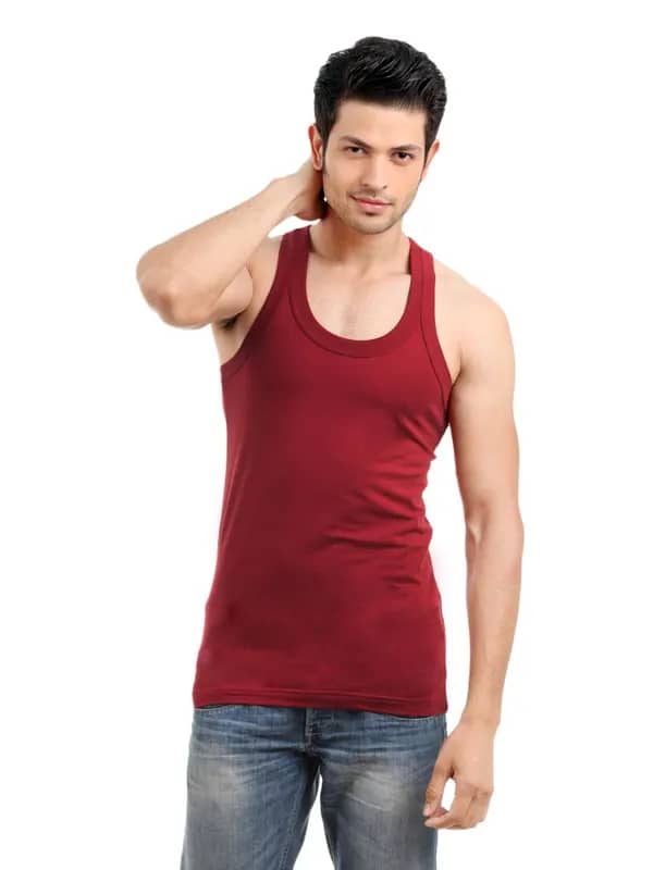 Parx Men Red Vest