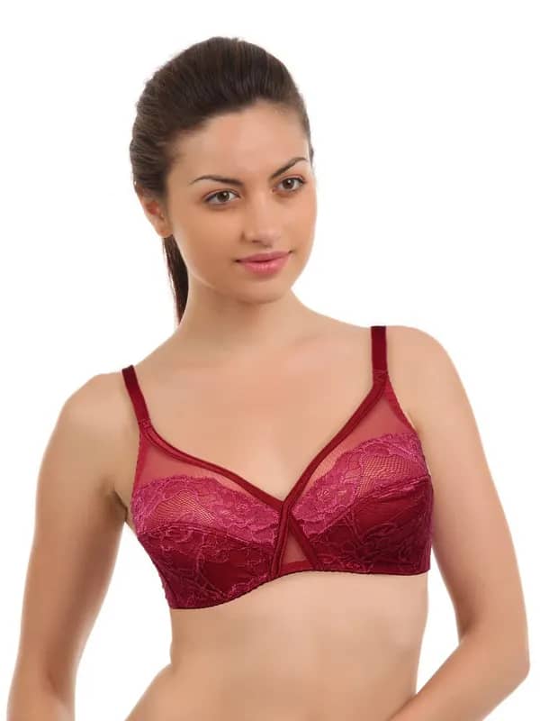Enamor Women Plum Bra