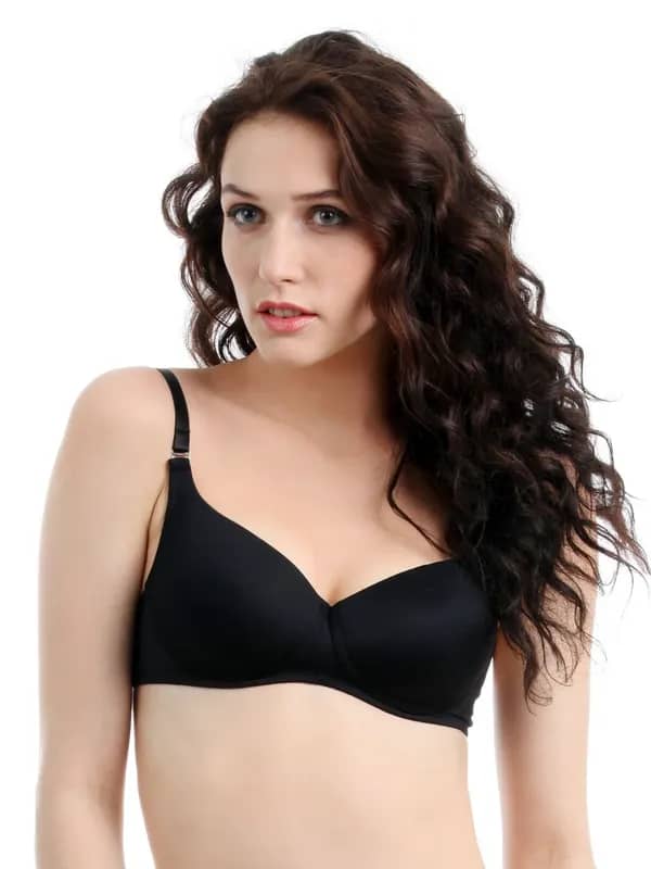 Enamor Black Bra