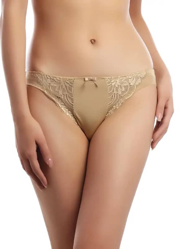 Enamor Women Beige Briefs
