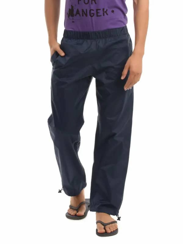 Wildcraft Men Navy Blue Rain Trousers