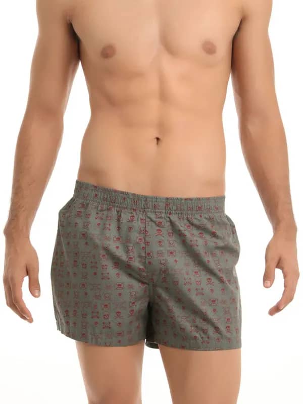 Myntra Grey Printed Boxers