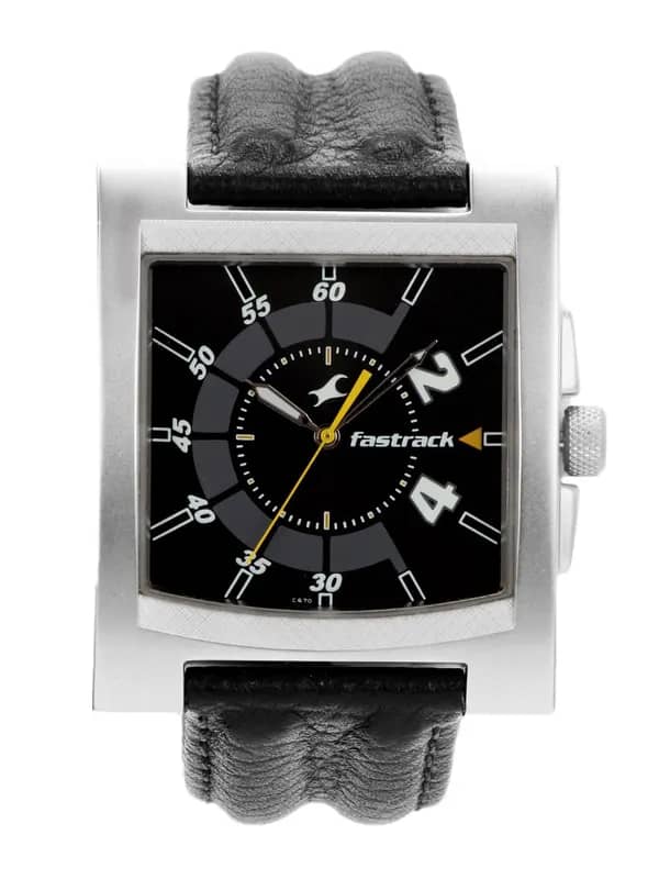 Fastrack Men Black Dial Watch