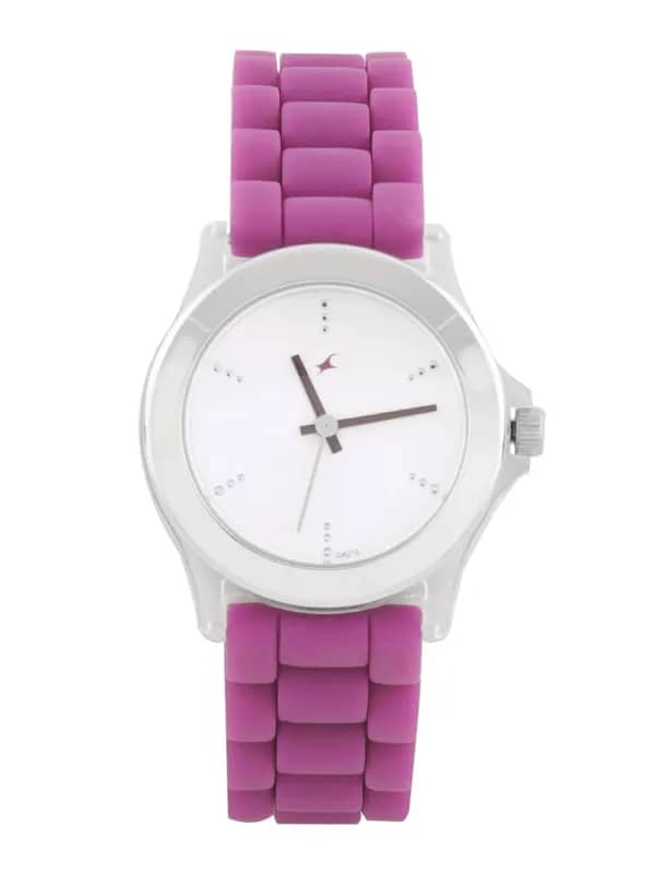 Fastrack Women Silver-Toned Dial Watch 9827pp06