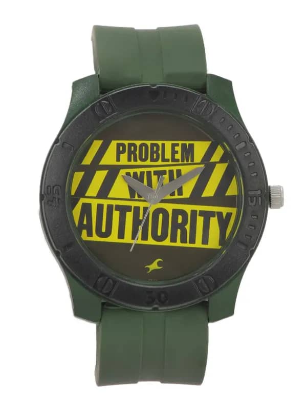 Fastrack Men Black Dial Watch
