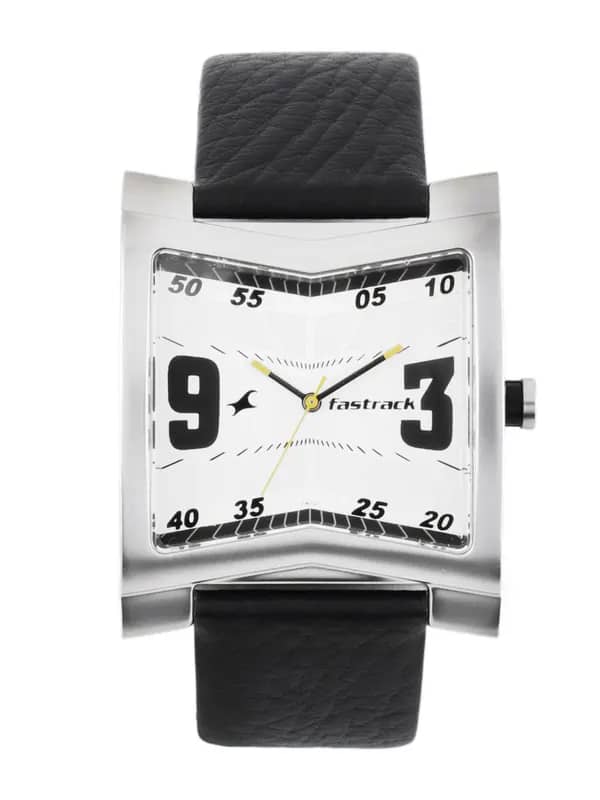 Fastrack Men Steel Dial Watch