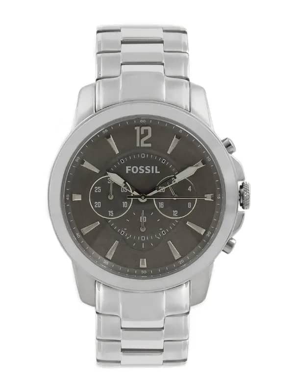 Fossil Men Grey Dial Chronograph Watch FS4584