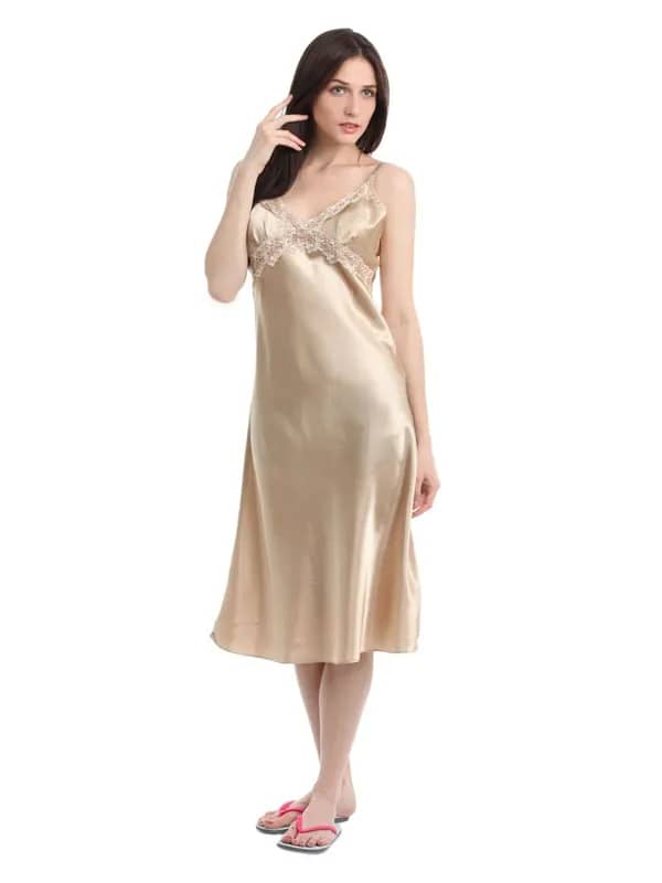 Bwitch Golden Coloured Nightdress