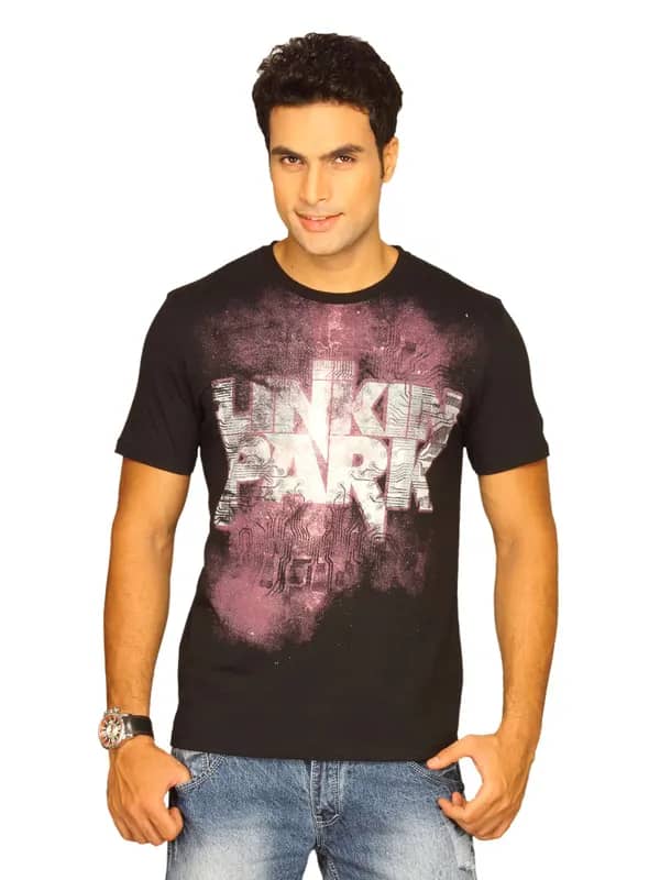 Linkin Park Men's Black T-shirt