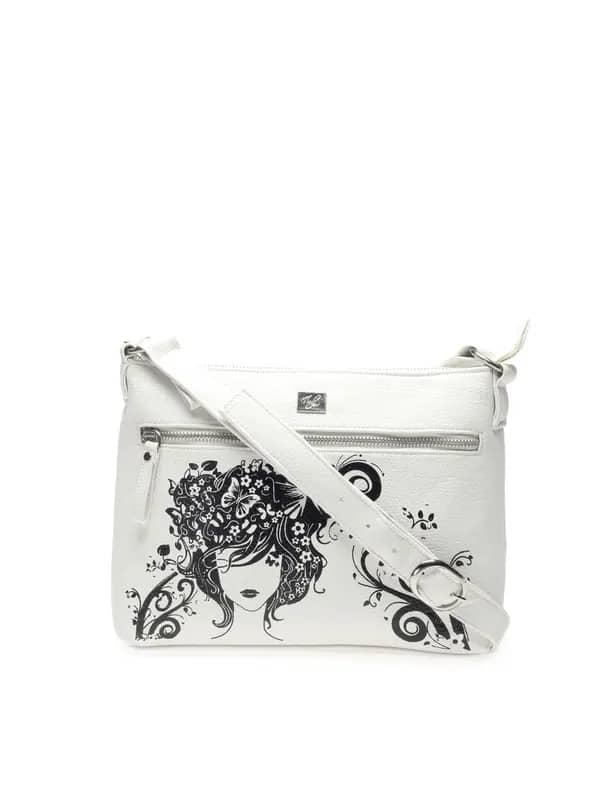 Nyk Women White Sling Bag