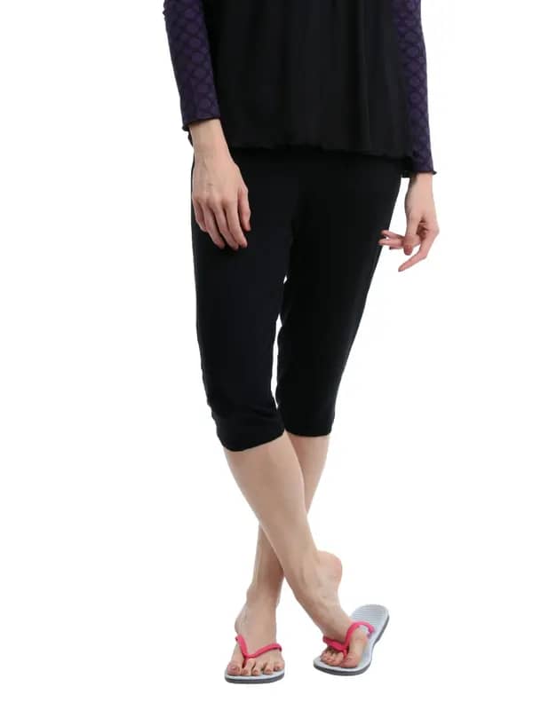 Inaya Women Black Lounge Pants