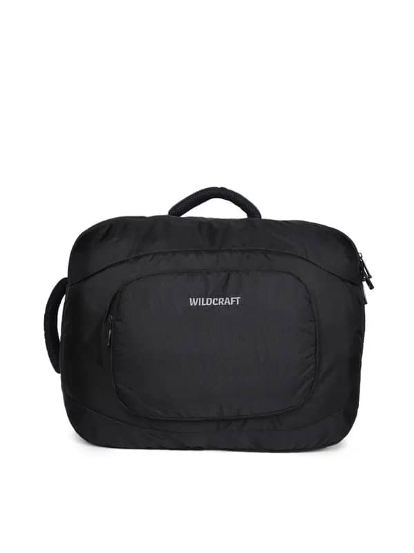 Wildcraft Unisex Black Solid Laptop Bag