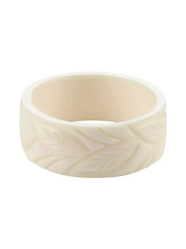 ToniQ Women White Bangle