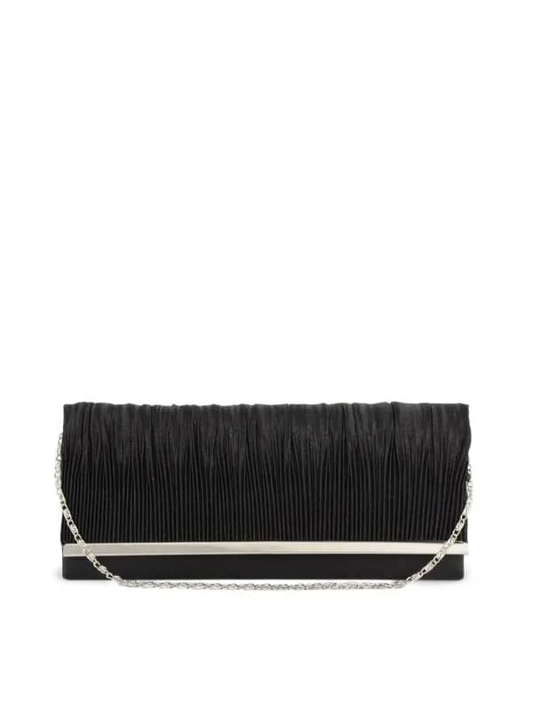 ToniQ Women Black Clutch