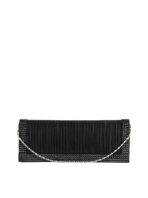 ToniQ Women Black Clutch