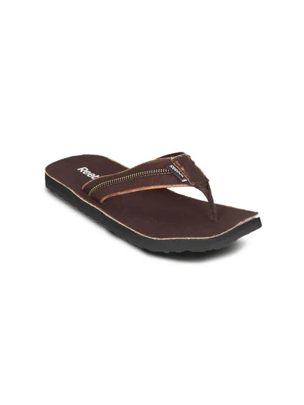 Reebok Men's Lazor Brown Flip Flop