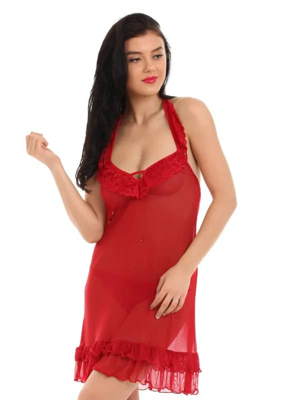 Red Rose Red Nightdress