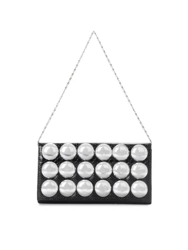 Mod'acc Women Black Clutch
