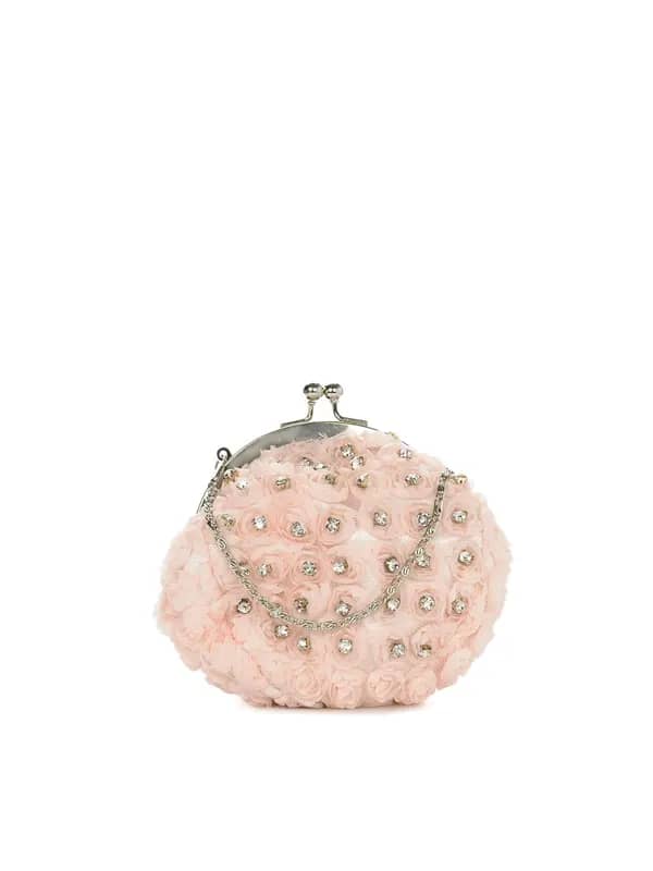 Mod'acc Women Peach Clutch
