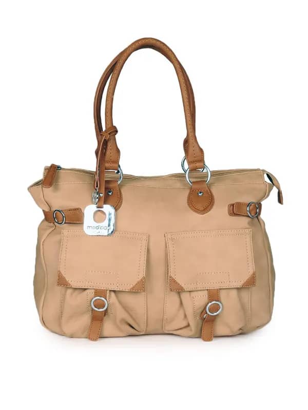 Mod'acc Women Beige Handbag