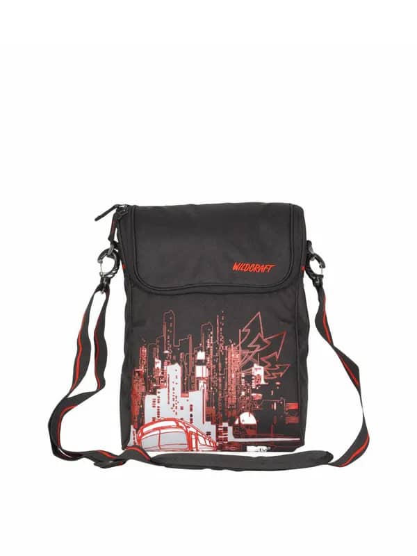 Wildcraft Unisex Black Corporate Messenger Bag