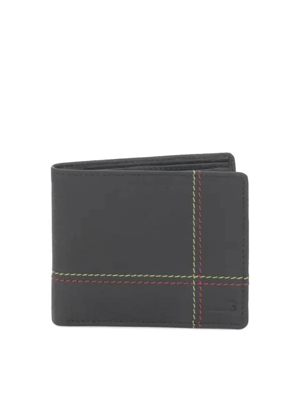 JAG Men Black Leather Wallet