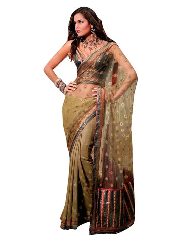 FNF Beige Sari