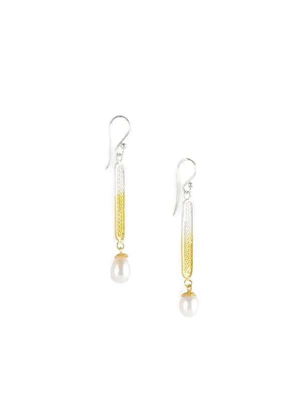 Fabindia Silver & Gold Earrings