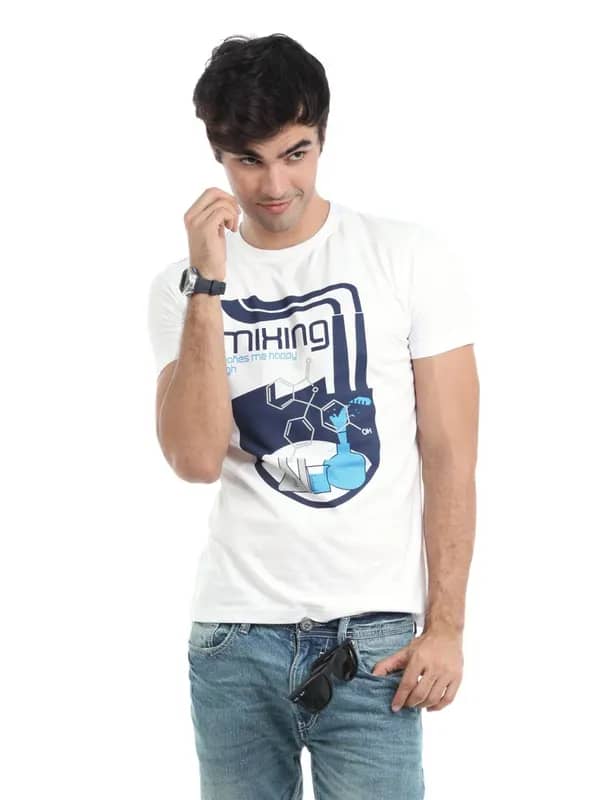 Locomotive Men White T-shirt