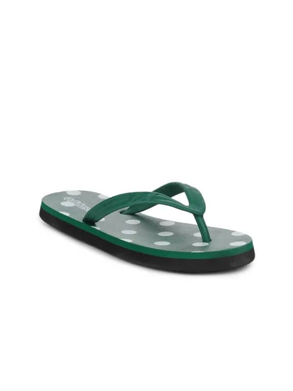 ADIDAS Women Green Flip Flops