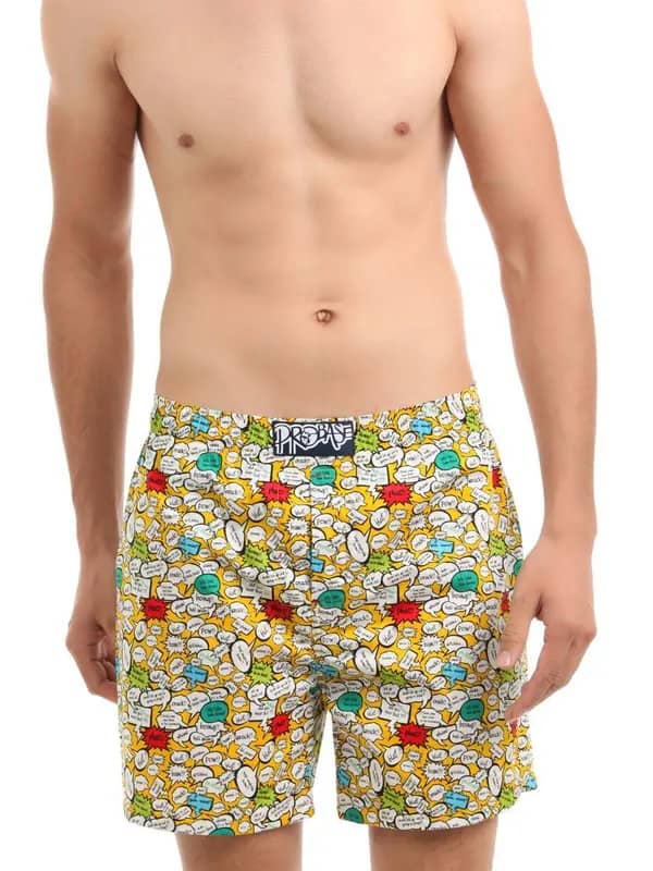 Probase Multicoloured Printed Boxers