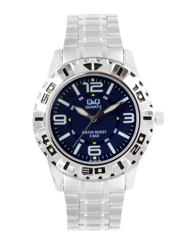 Q&Q Men Blue Dial Watch