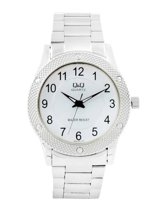 Q&Q Men White Dial Watch