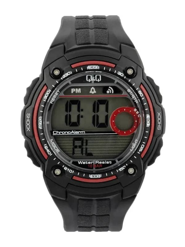 Q&Q Men Black Digital Watch M075J002Y