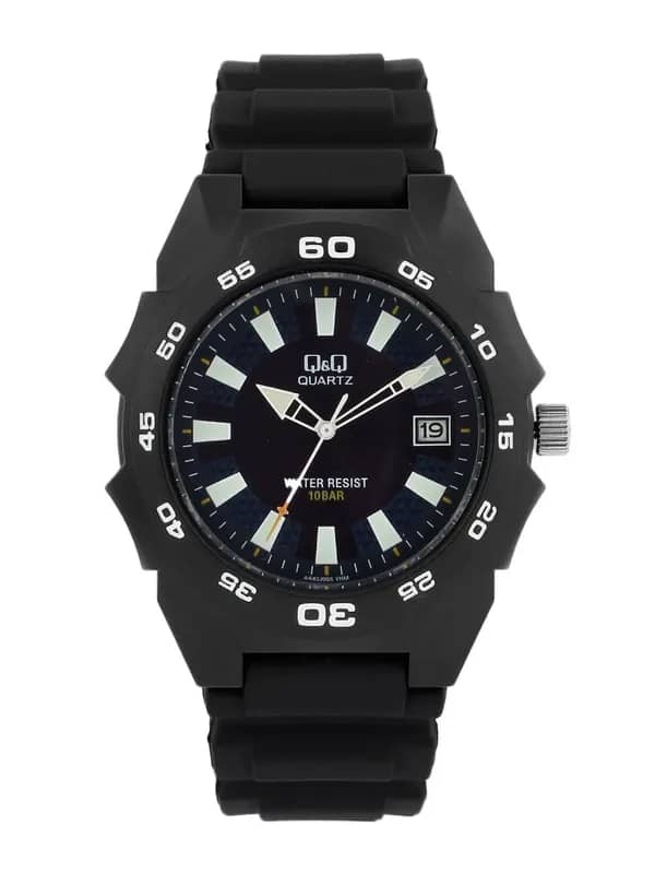 Q&Q Men Black Watch