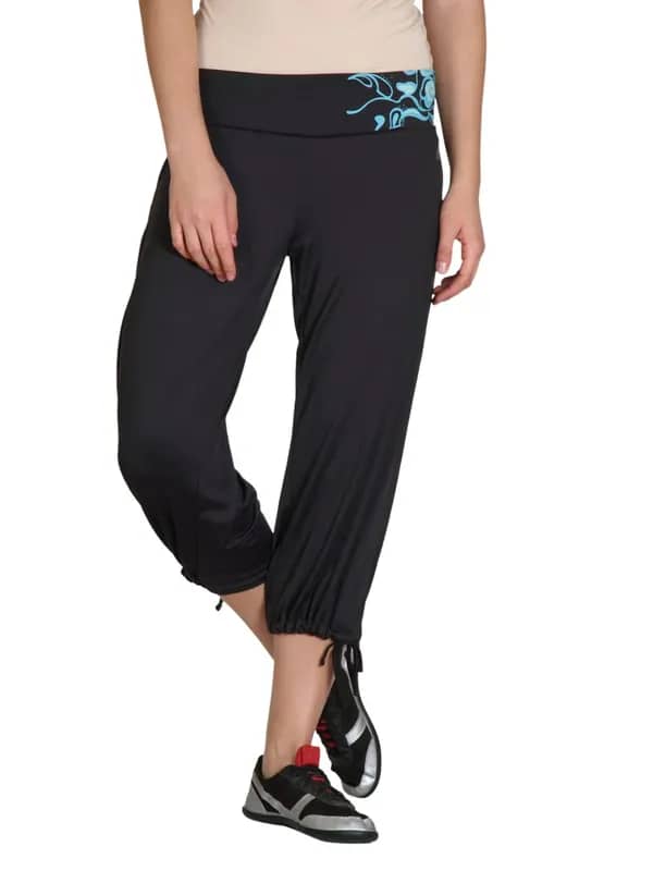 ADIDAS Women Dark Grey Capris