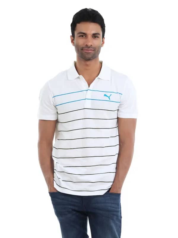Puma Men White T-shirt