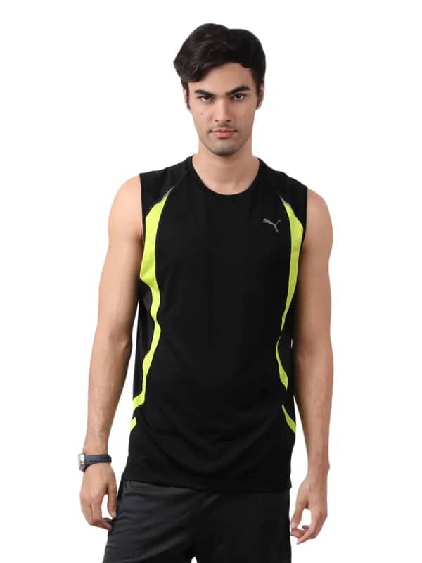 Puma Men Black T-shirt