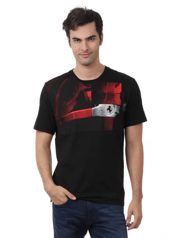 Puma Men Black T-shirt