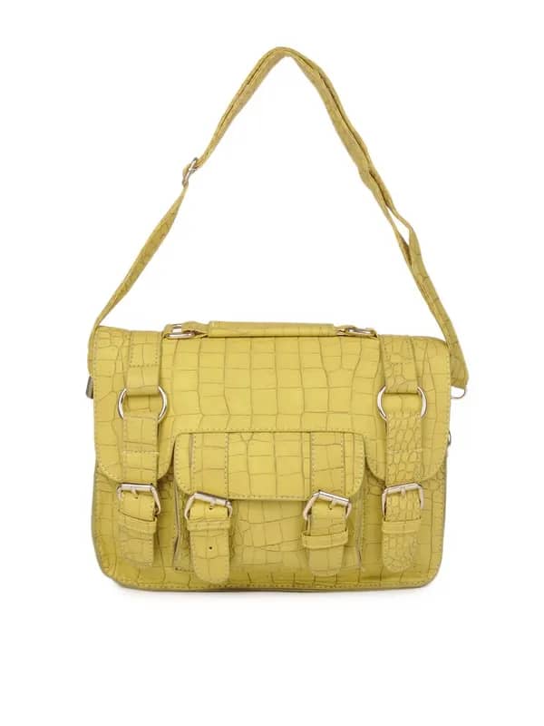 Kiara Women Yellow Handbag