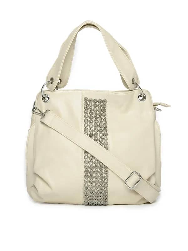 Kiara Women Cream Handbag