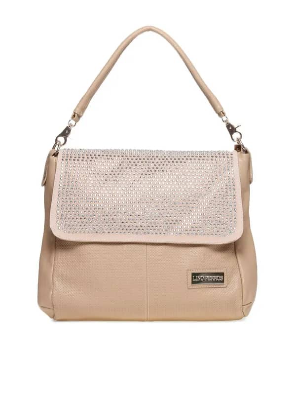 Lino Perros Women Beige Handbag