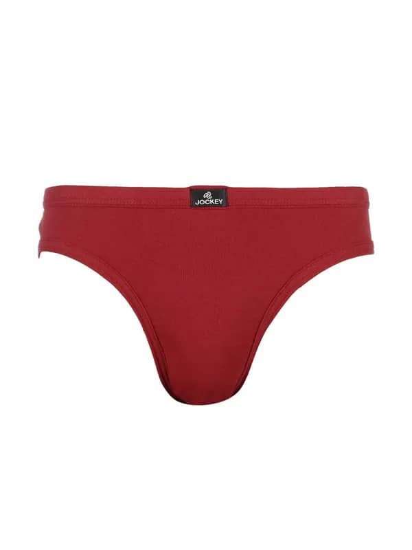 Jockey ELANCE Men Red Briefs 1004