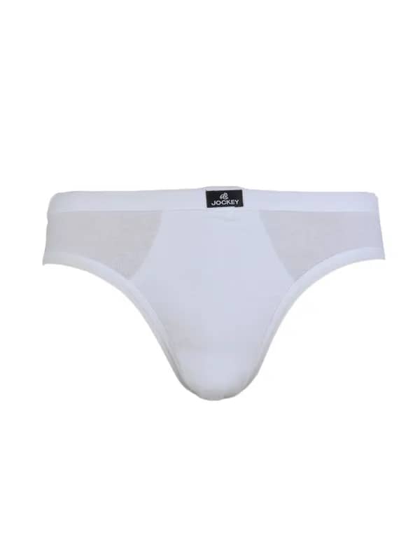 Jockey ELANCE Men White Brief 1004