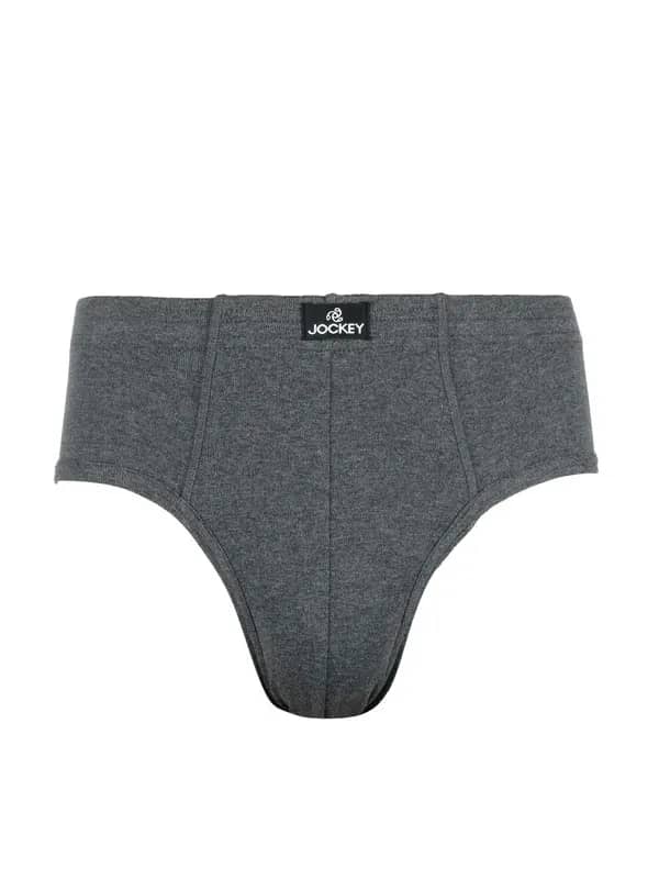 Jockey ELANCE Men Charcoal Briefs 1009