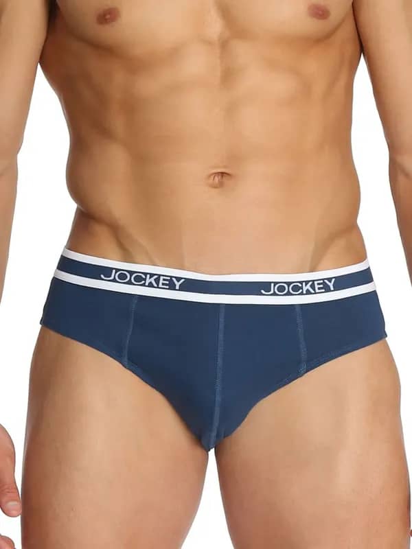 Jockey ELANCE Men Blue Briefs 1010