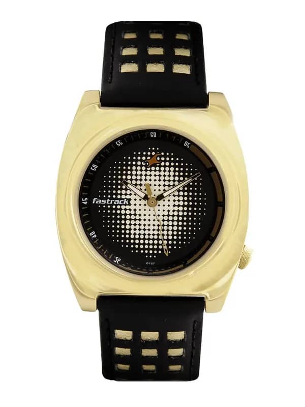 Fastrack Men Black Dial Watch